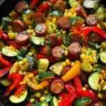 Sausage and Veggies Skillet - 30 Minute, One-Pan Meal 17 Sausage and Veggies Skillet - 30 Minute, One-Pan Meal
