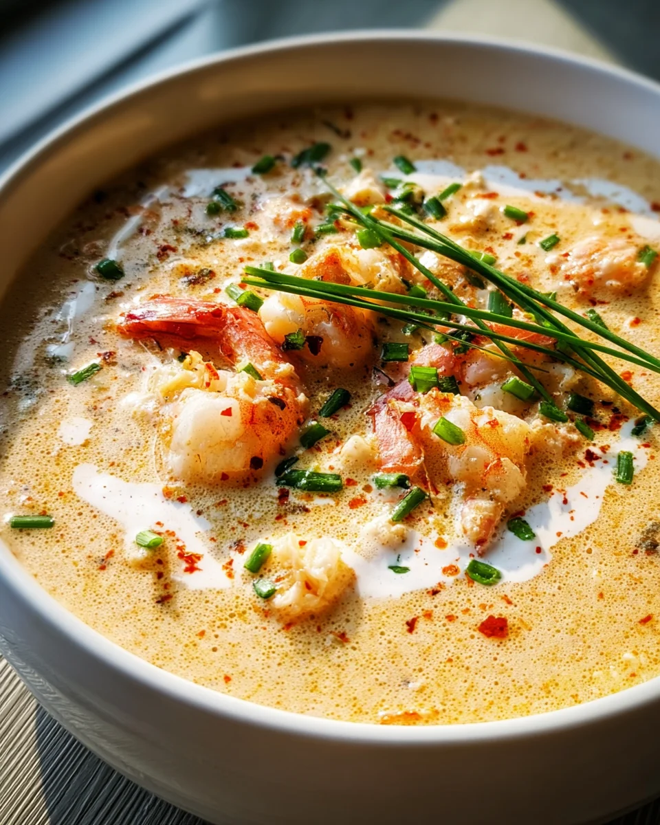 Seafood Bisque 35 Seafood