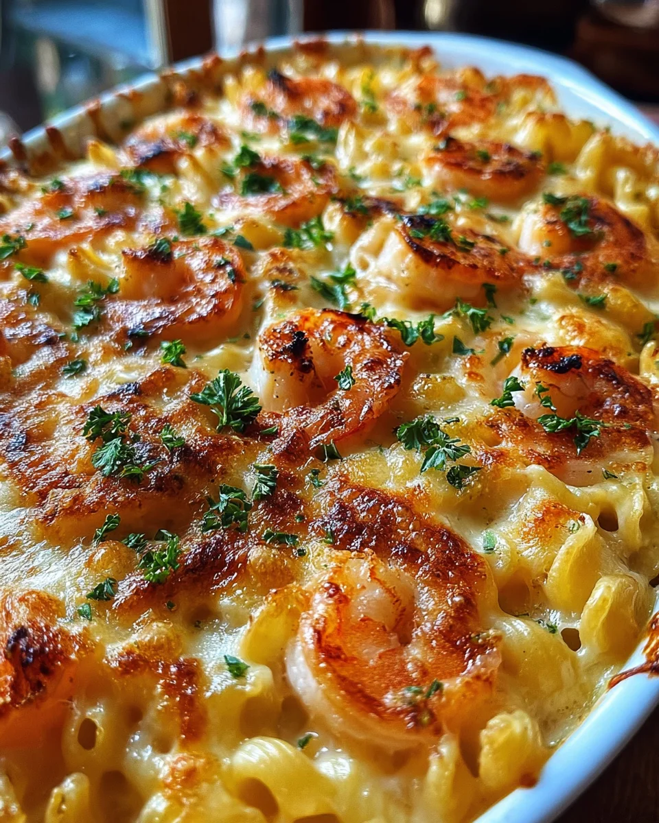 Shrimp Scampi Pasta Bake 26 Shrimp