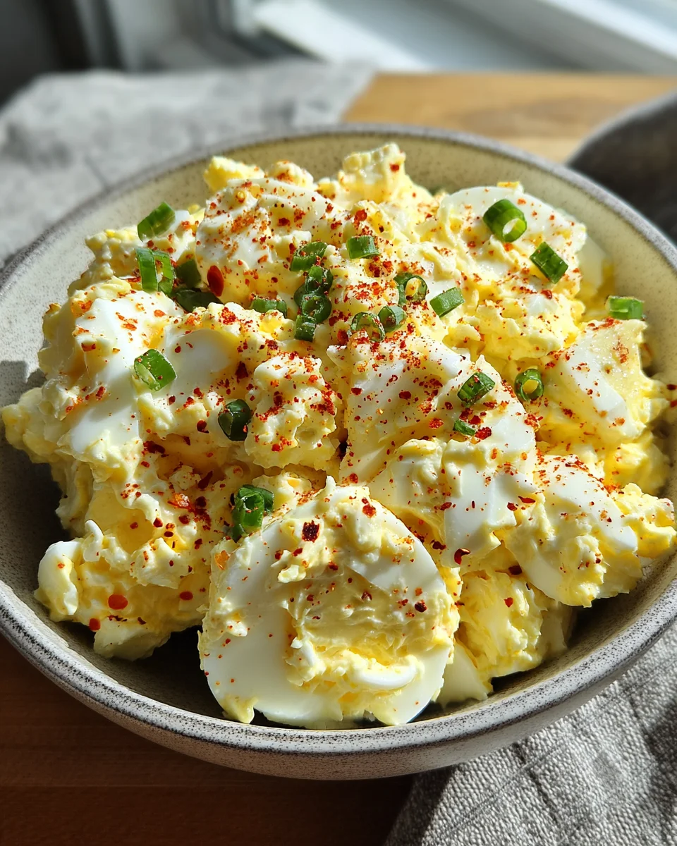 Simple Cottage Cheese Egg Salad