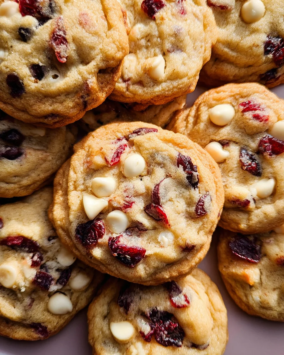 Soft-Baked White Chocolate Cranberry Cookies 24 Soft-Baked