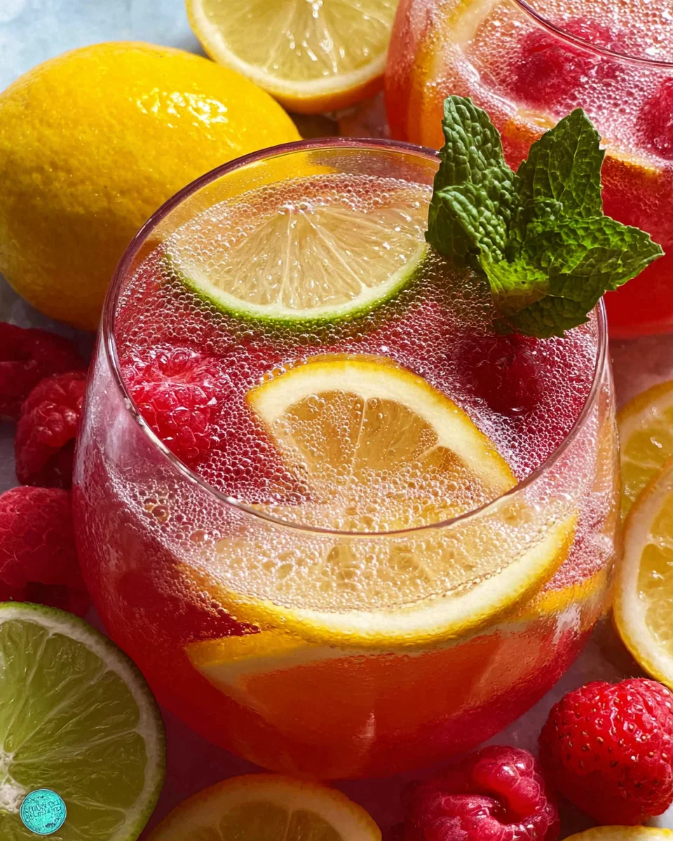 Sparkling Lemonade Punch Recipe