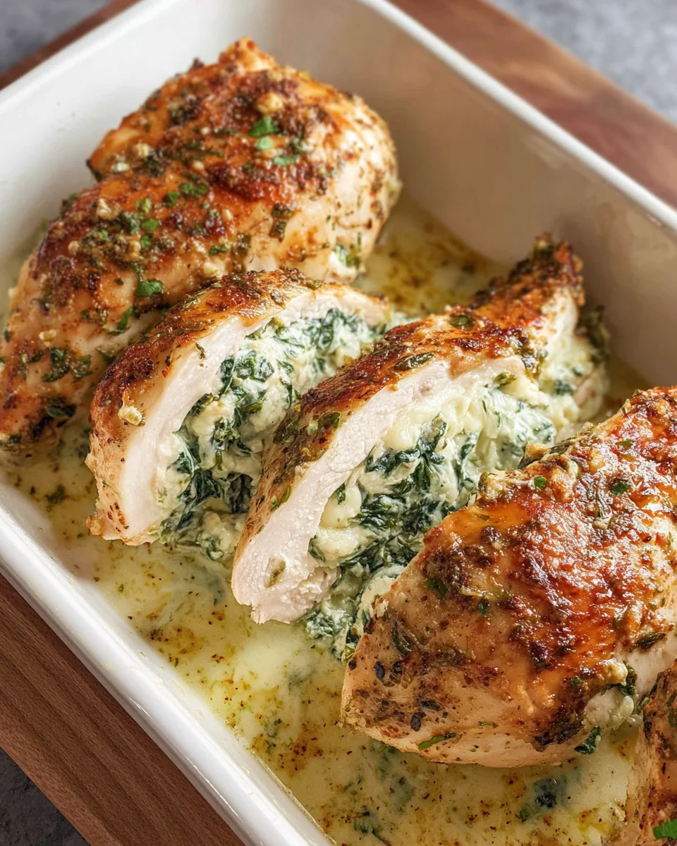 Spinach Stuffed Chicken Breasts 22 Spinach