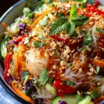Spring Roll Salad with Spicy Ginger Dressing 27 Spring Roll Salad with Spicy Ginger Dressing