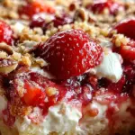 Strawberry Cheesecake Dump Cake 18 Strawberry Cheesecake Dump Cake