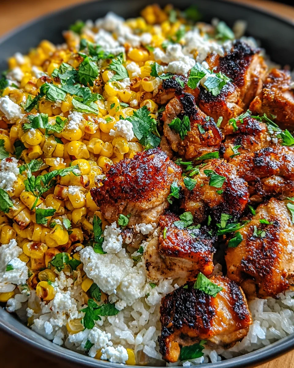 Street Corn Chicken Rice Bowl 26 Street
