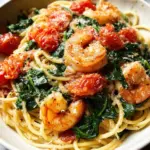 Tomato Spinach Shrimp Pasta 20 Tomato Spinach Shrimp Pasta