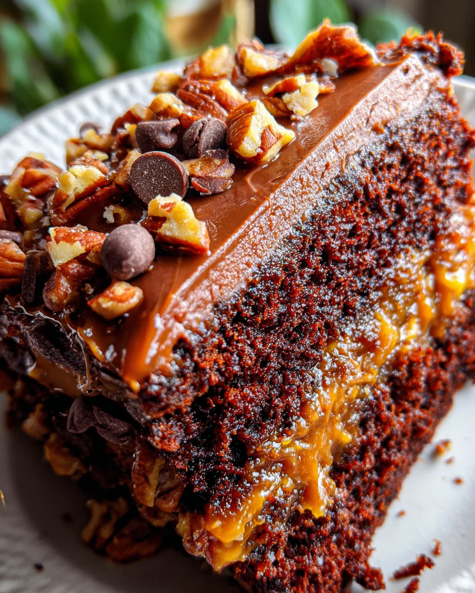 Turtle Caramel Cake 24 Turtle