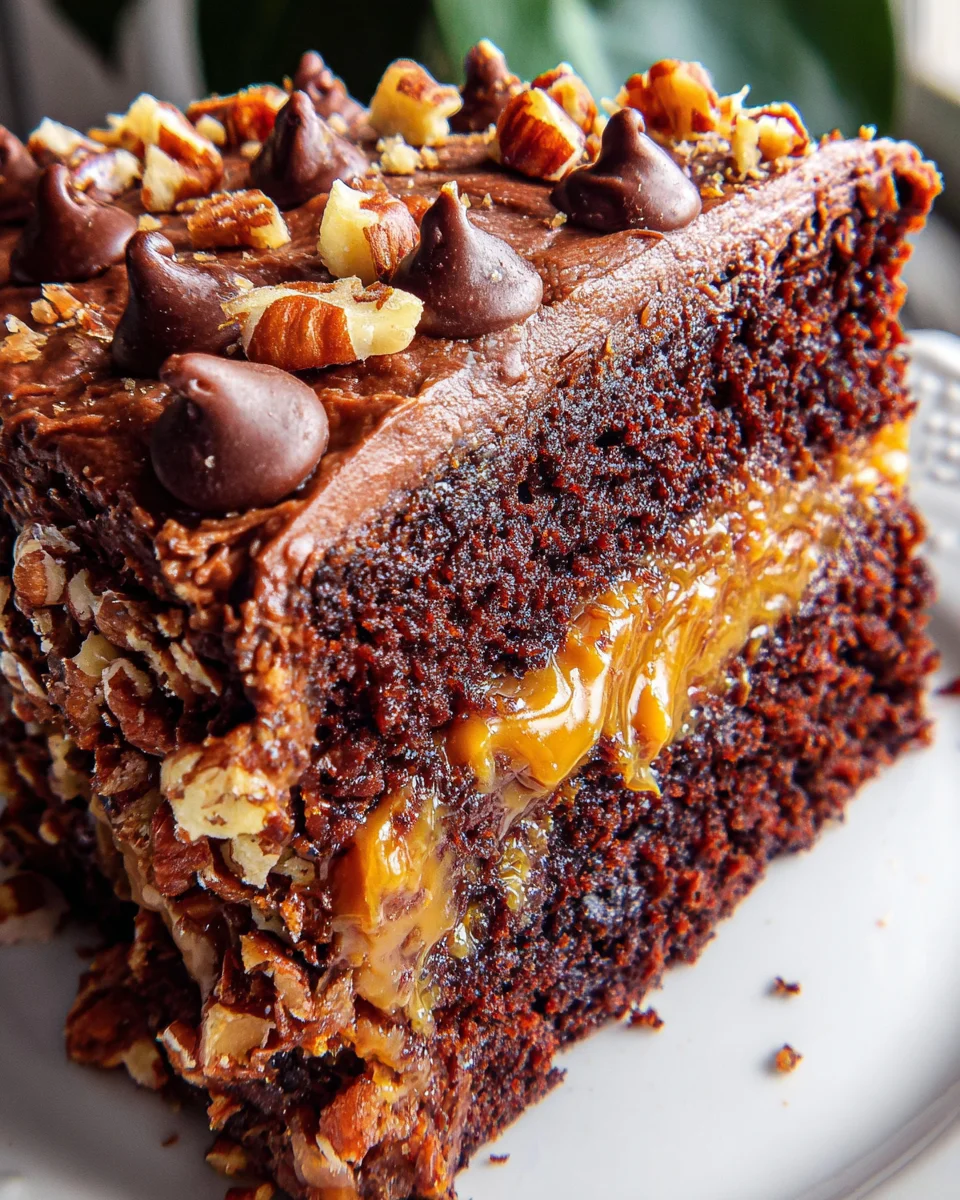 Turtle Caramel Cake 25 Turtle