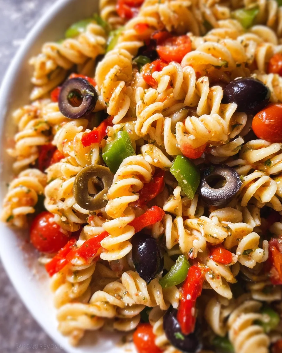 Vegan Pasta Salad 18 Vegan