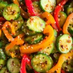 Viral TikTok Cucumber & Bell Pepper Salad 14 Viral TikTok Cucumber & Bell Pepper Salad