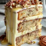 White Chocolate Pecan Layer Cake 20 White Chocolate Pecan Layer Cake