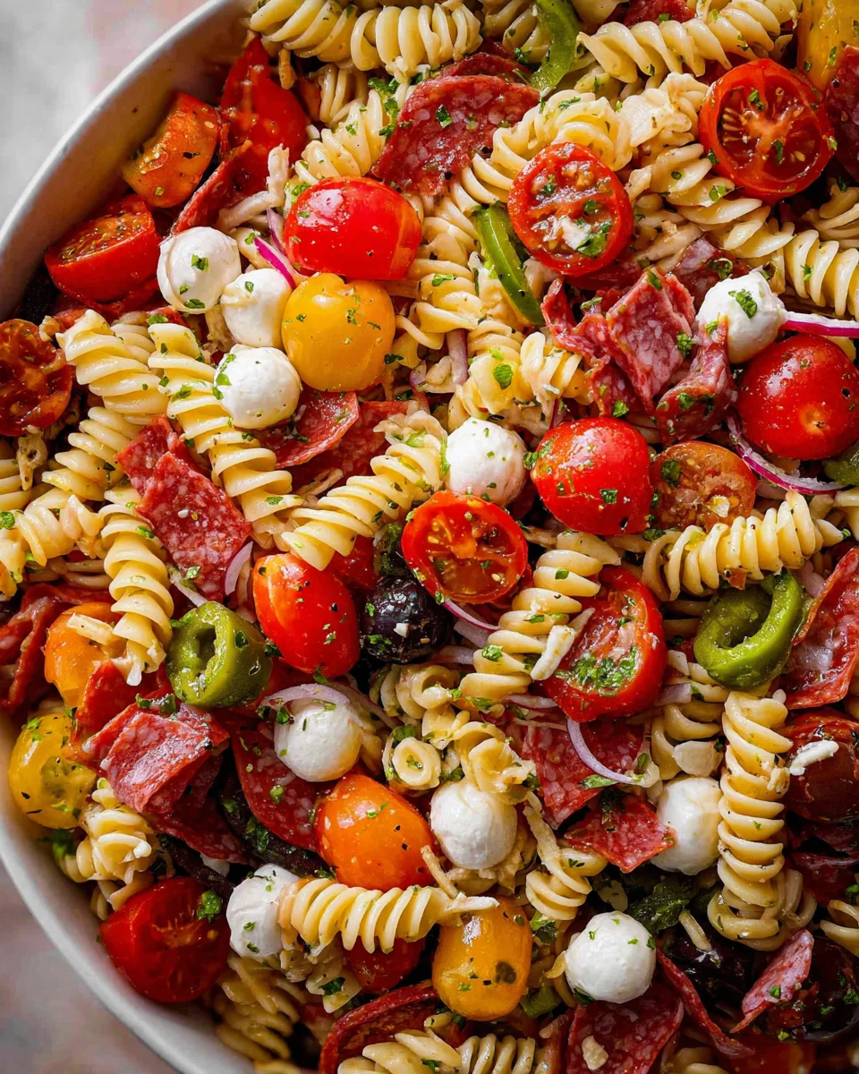 Zesty Italian Pasta Salad