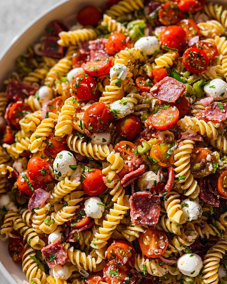 Zesty Italian Pasta Salad 21 Zesty