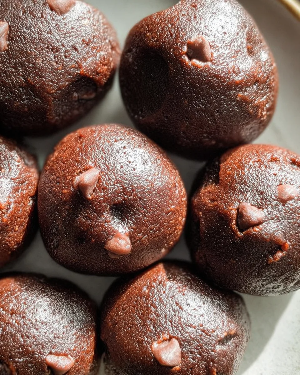 3-Ingredient No Bake Brownie Bites 13 3-Ingredient