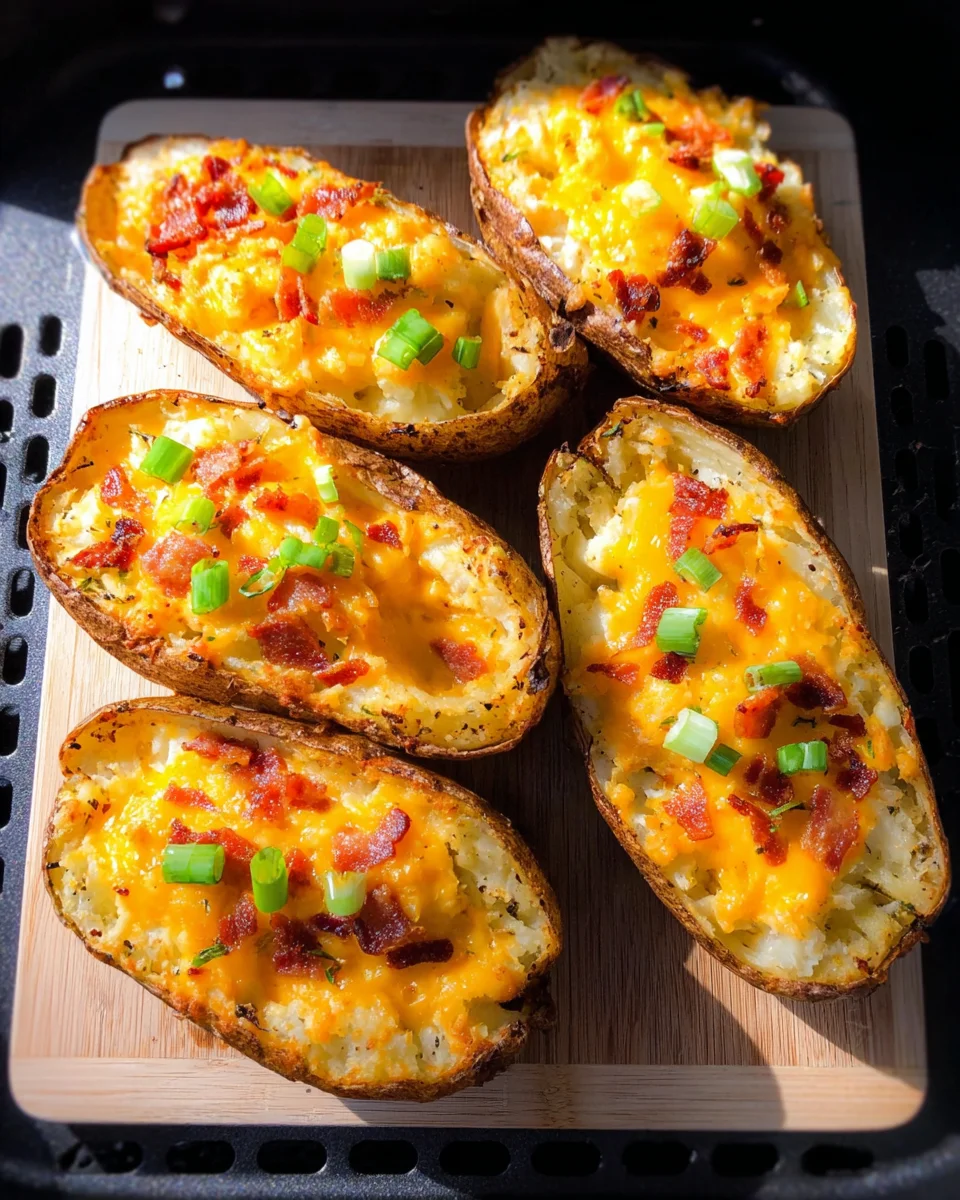Air Fryer Twice Baked Potatoes 21 Air