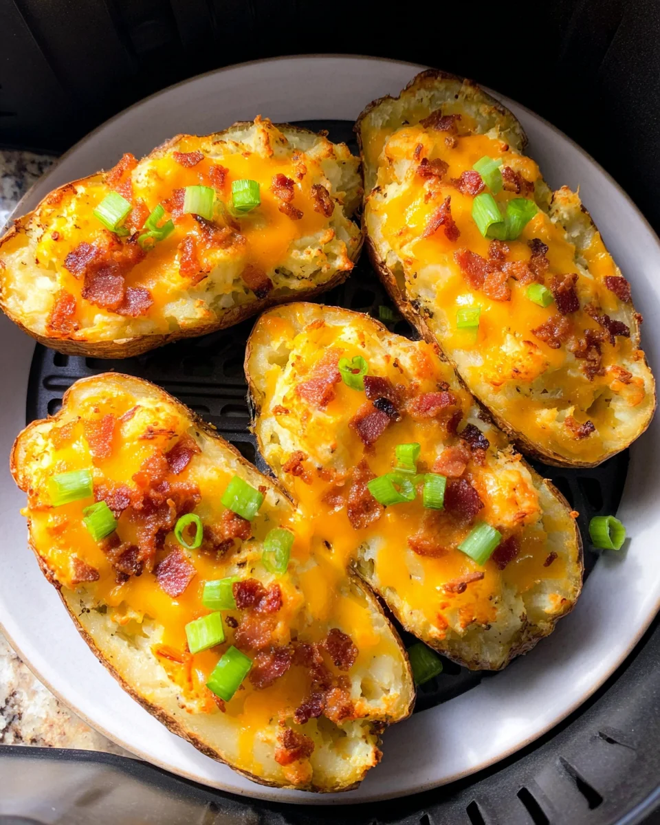 Air Fryer Twice Baked Potatoes 22 Air