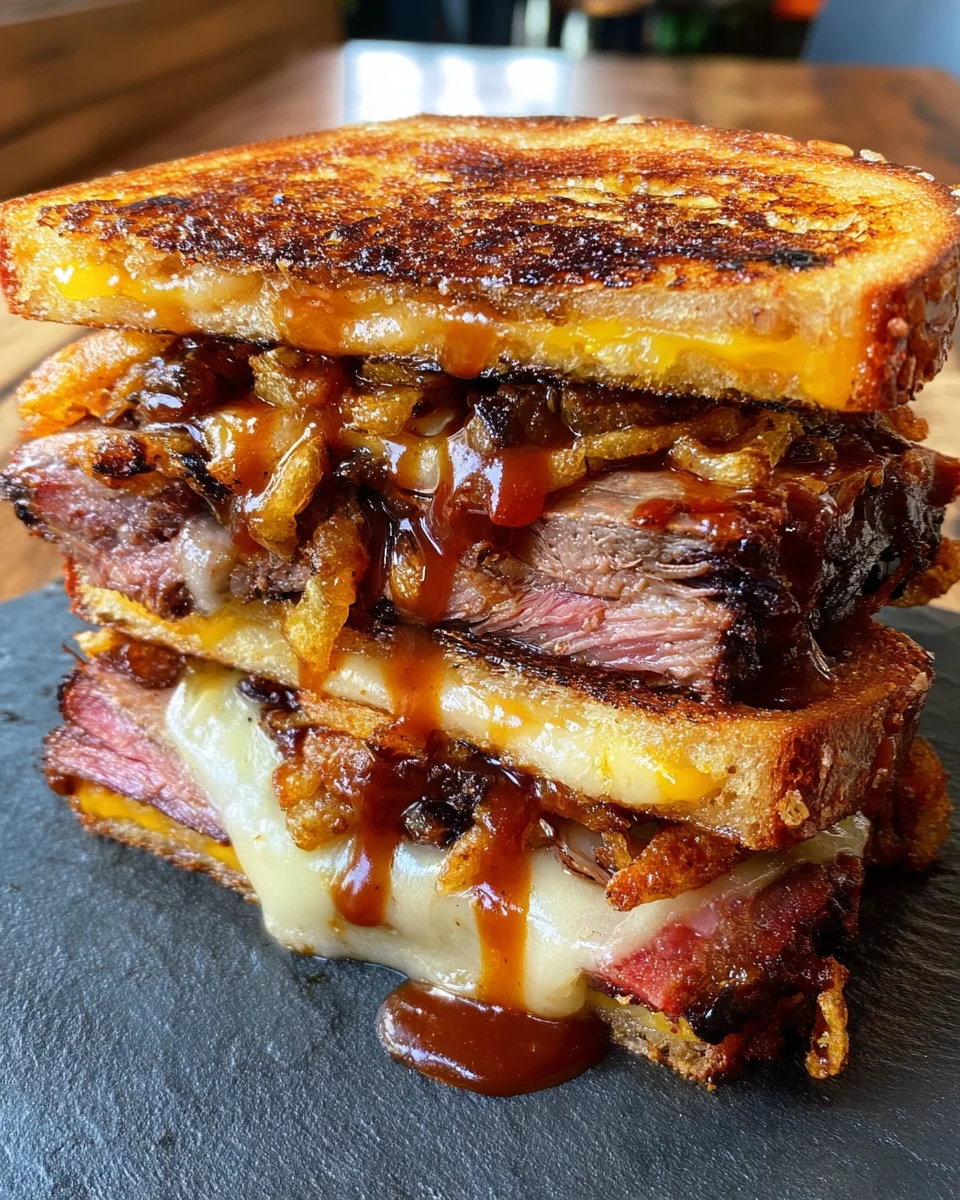 BBQ Brisket Melts
