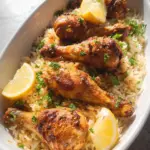Baked Chicken Legs and Rice 30 Baked Chicken Legs and Rice