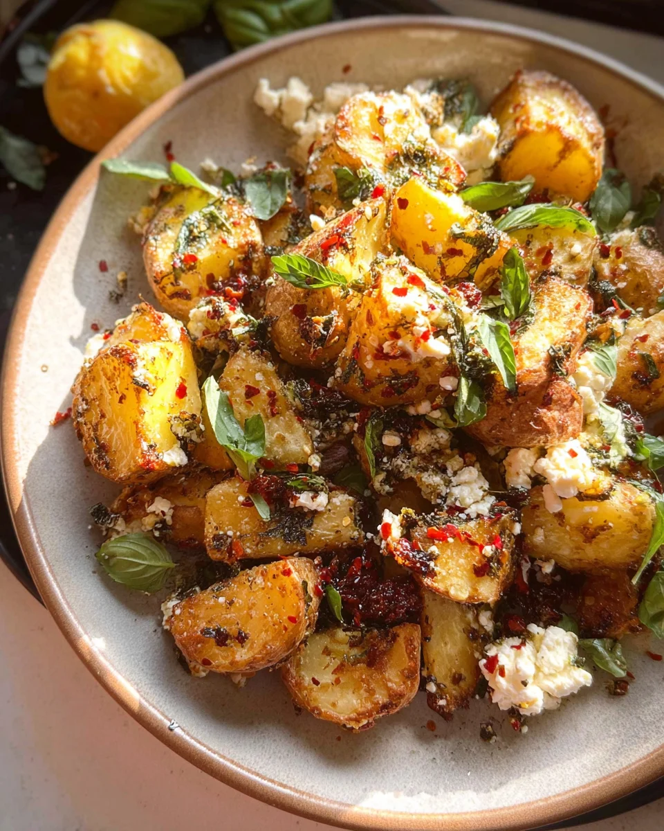 Baked Feta Potatoes 25 Baked