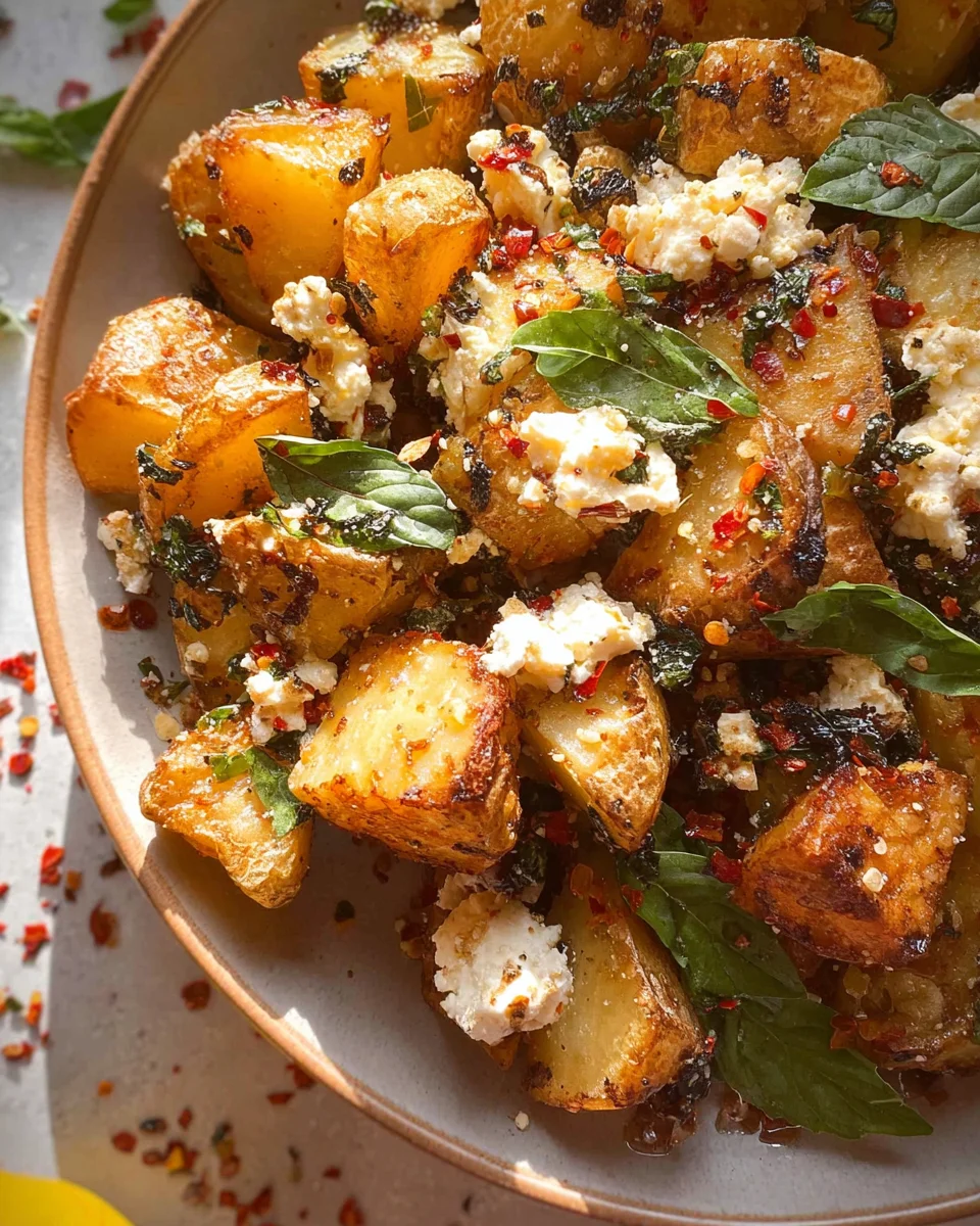 Baked Feta Potatoes 26 Baked
