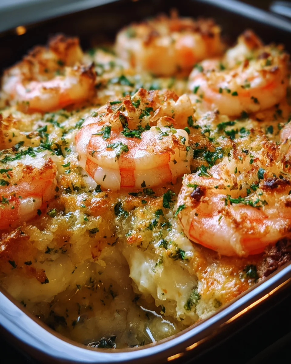 Baked Stuffed Shrimp Casserole