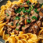 Beef Stroganoff with Egg Noodles 26 Beef Stroganoff with Egg Noodles