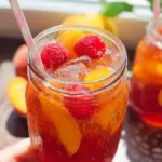 Bellini Peach Raspberry Iced Tea