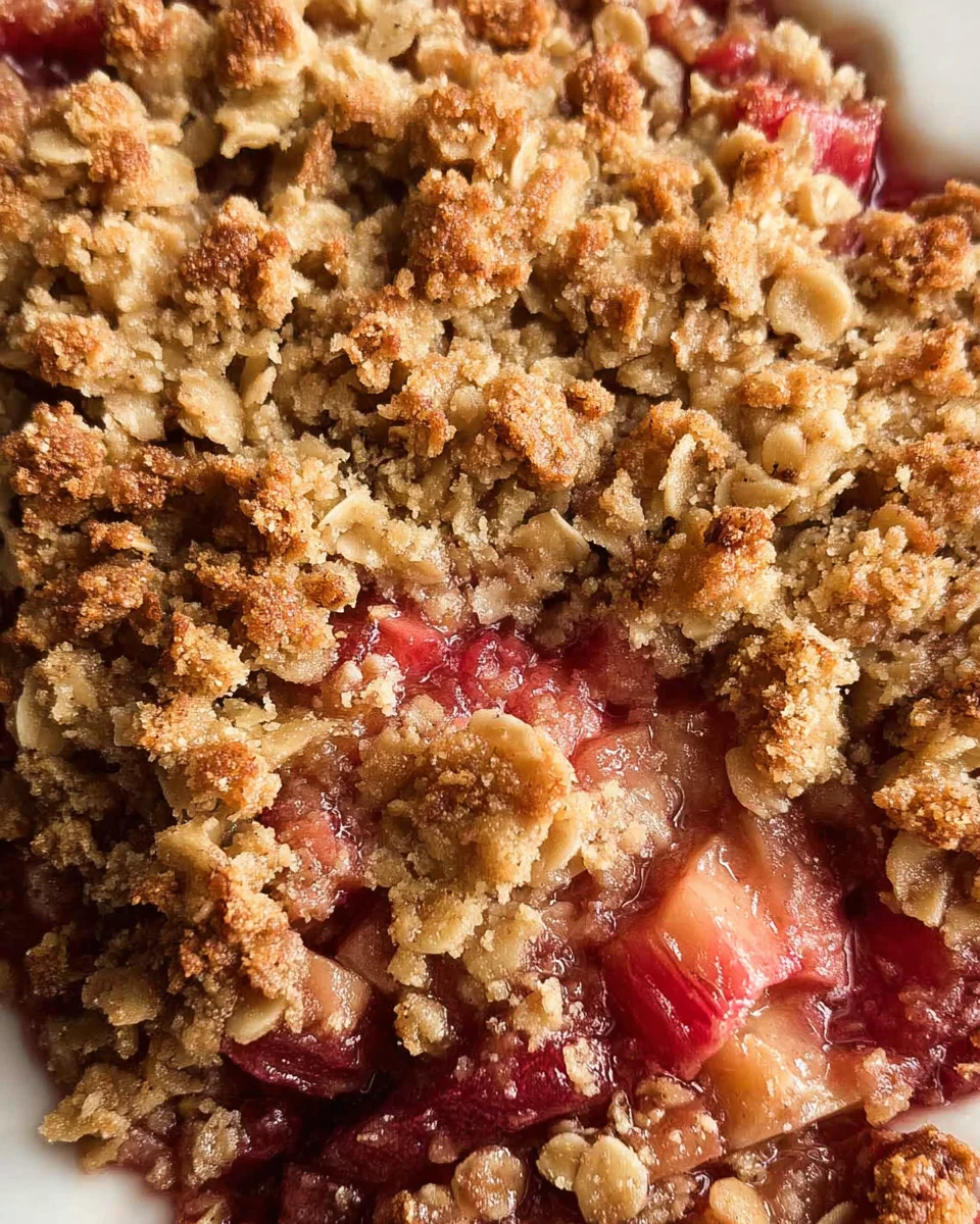 Best Rhubarb Crisp