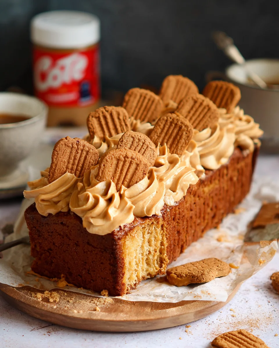 Biscoff Loaf Cake 23 Biscoff