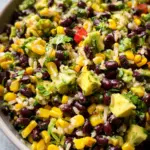 Black Bean Corn Avocado Salad 24 Black Bean Corn Avocado Salad