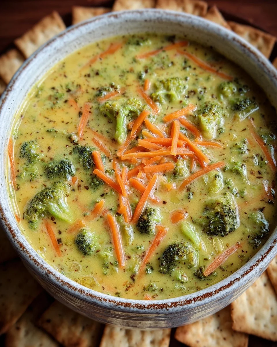 Broccoli Cheddar Soup 25 Broccoli