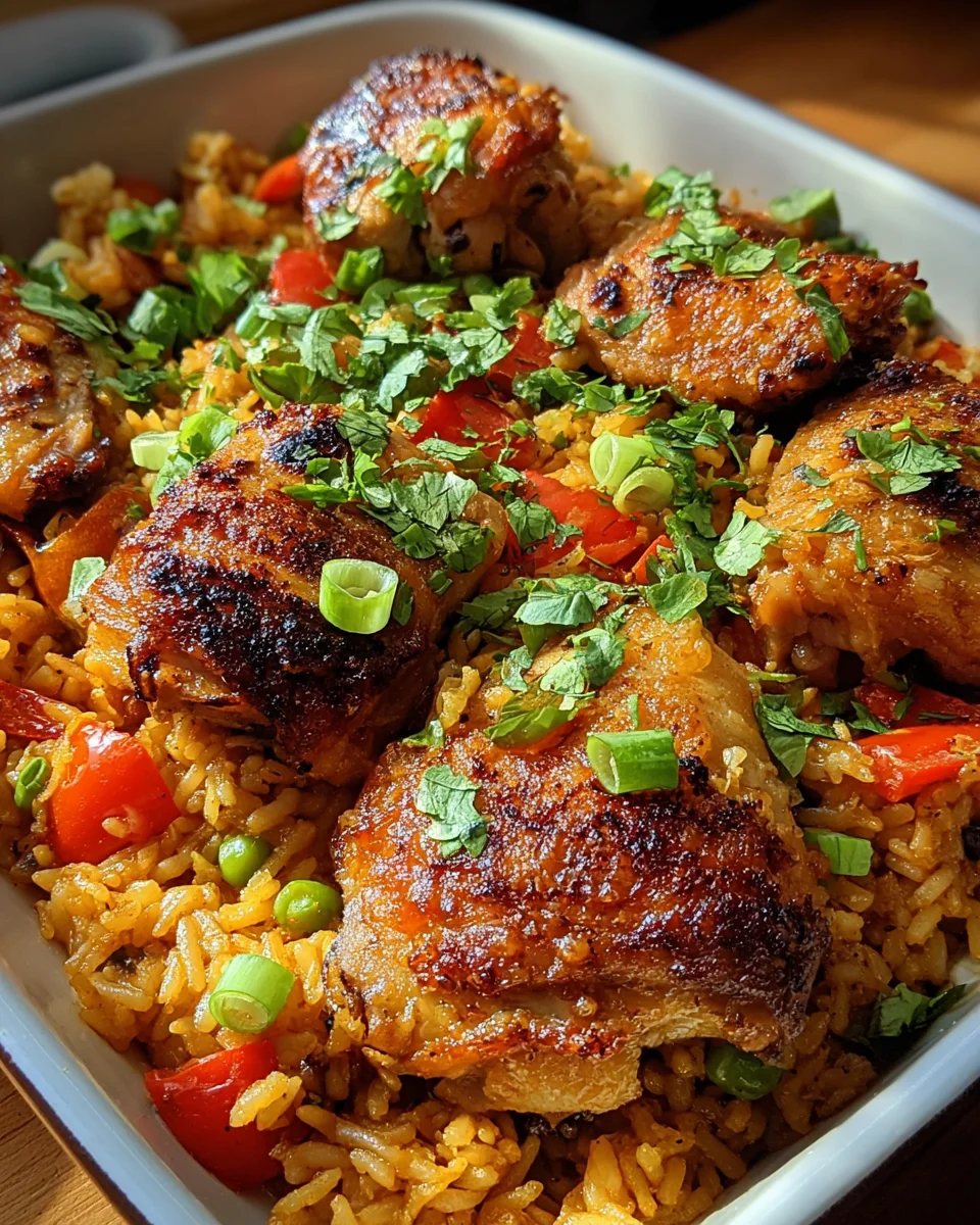 Caribbean Chicken and Rice
