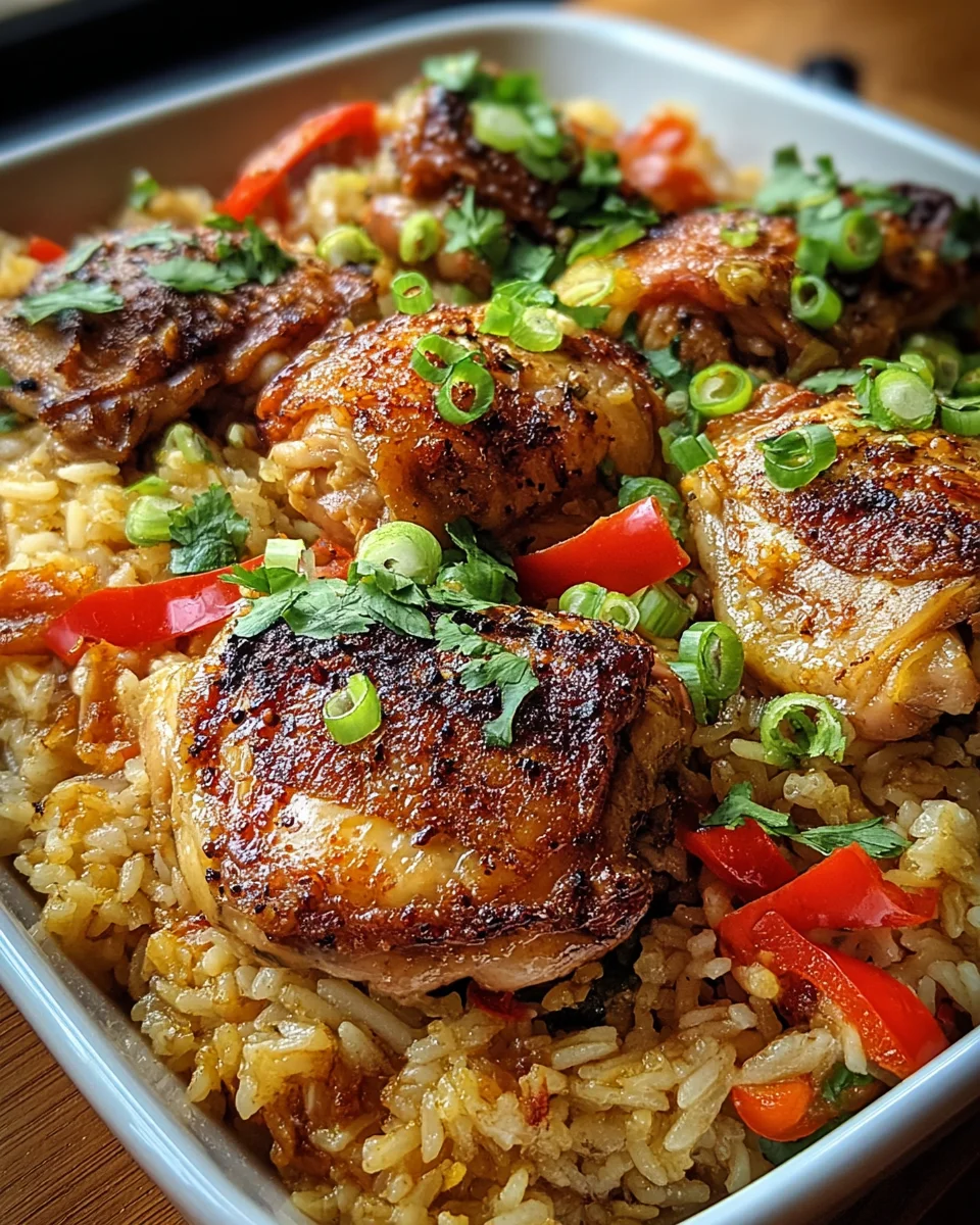 Caribbean Chicken and Rice 34 Caribbean
