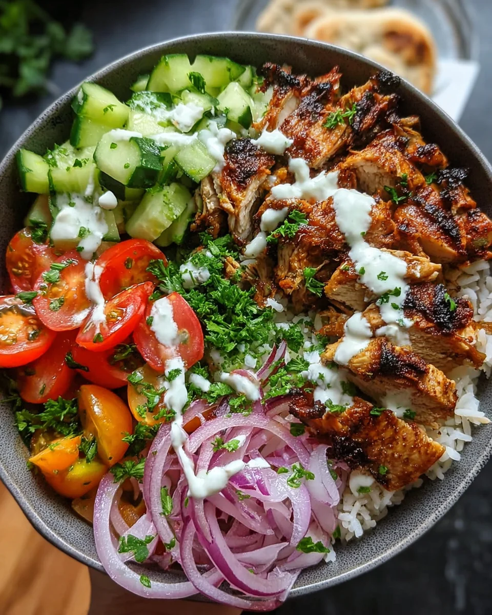 Chicken Shawarma Bowl Recipe 33 Chicken