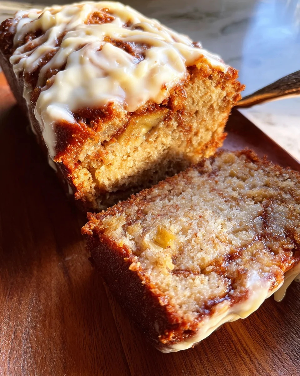 Cinnamon Roll Banana Bread 29 Cinnamon
