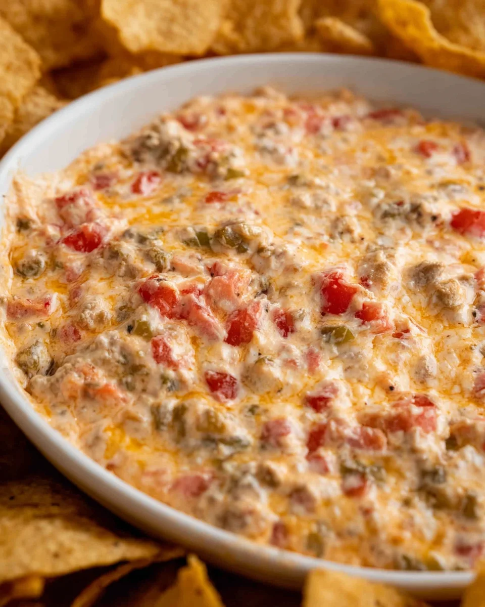 Cream Cheese Rotel Dip 12 Cream