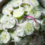 Creamy Cucumber Salad 19 Creamy Cucumber Salad