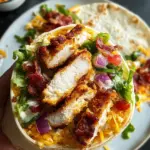 Crispy Chicken Bacon Ranch Wrap 27 Crispy Chicken Bacon Ranch Wrap
