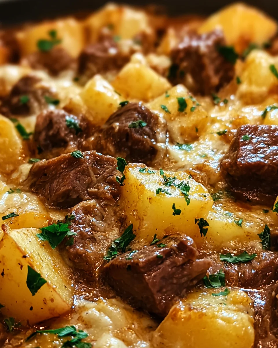 Crockpot Loaded Steak and Potato Bake Recipe 18 Crockpot