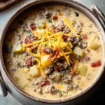 Easy Cheeseburger Soup 30 Easy Cheeseburger Soup
