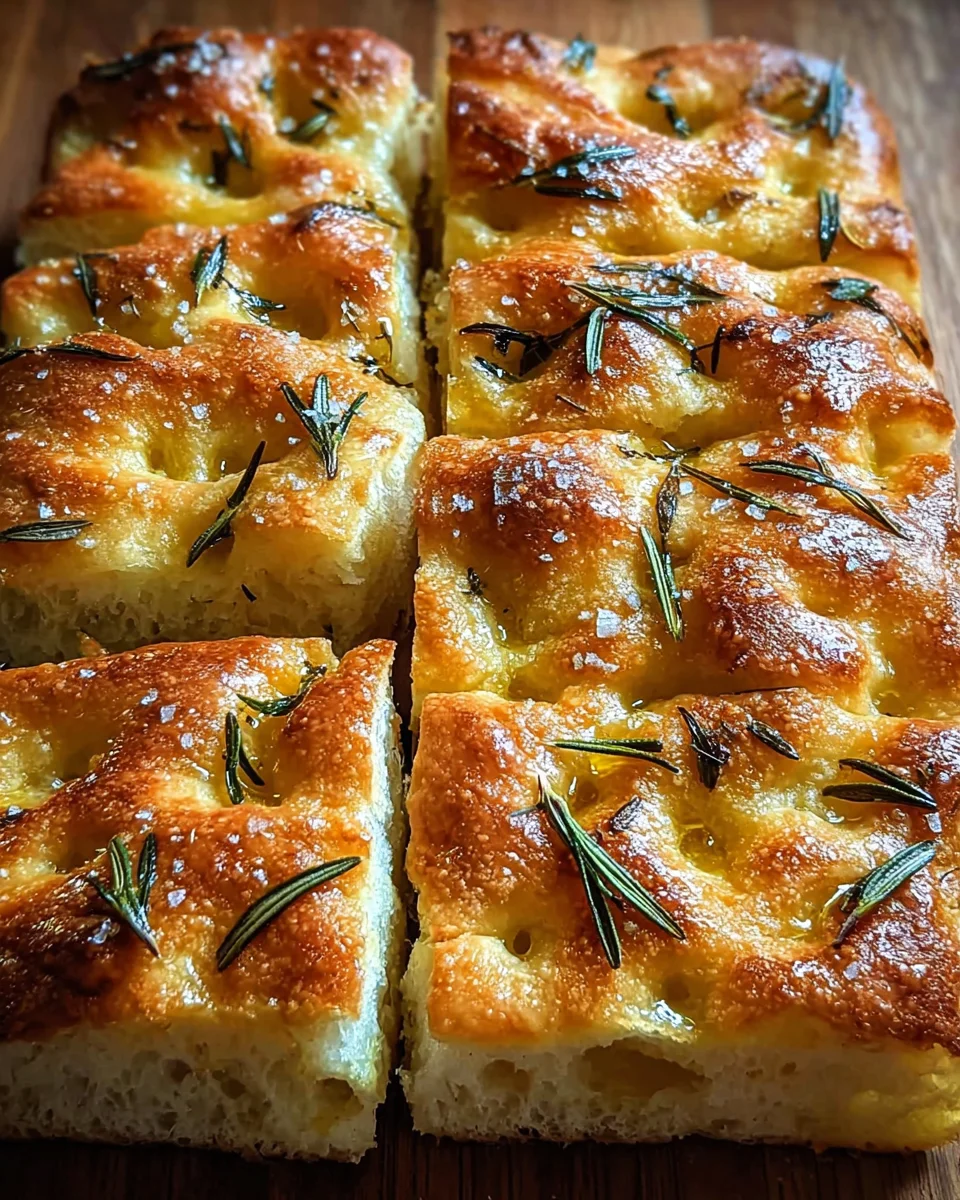 Easy Focaccia Bread Recipe