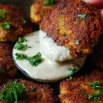 Easy Lentil Patties (with Lemon Tahini Dip) 25 Easy Lentil Patties (with Lemon Tahini Dip)