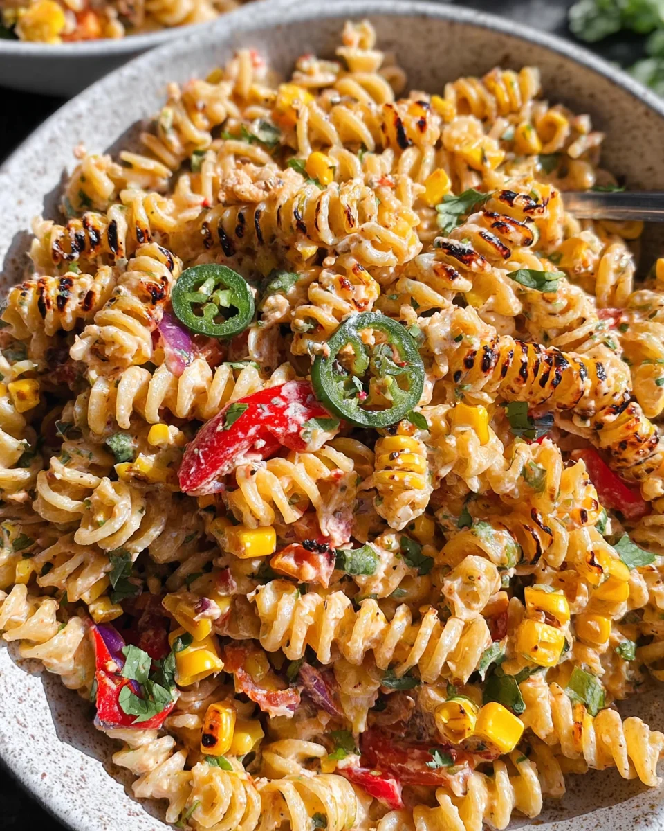 Esquites-Inspired Pasta Salad (Mexican Street Corn-Inspired) 20 Esquites-Inspired