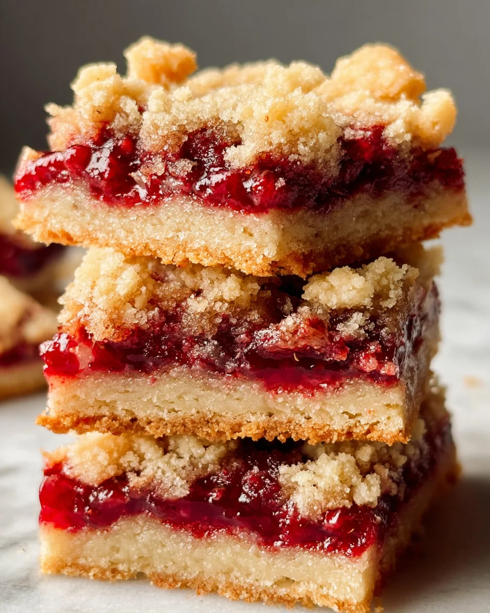 Fabulous Five Ingredient Raspberry Bars 18 Fabulous