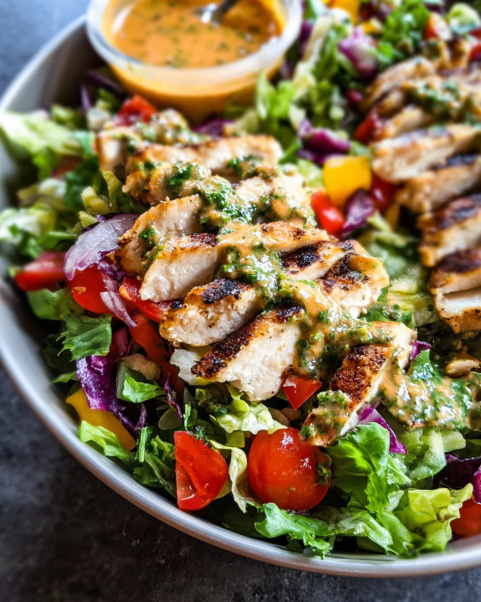 Fiesta Ranch Salad with Salsa Verde Chicken 14 Fiesta