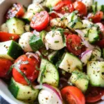 Fresh Cucumber Caprese Salad 21 Fresh Cucumber Caprese Salad