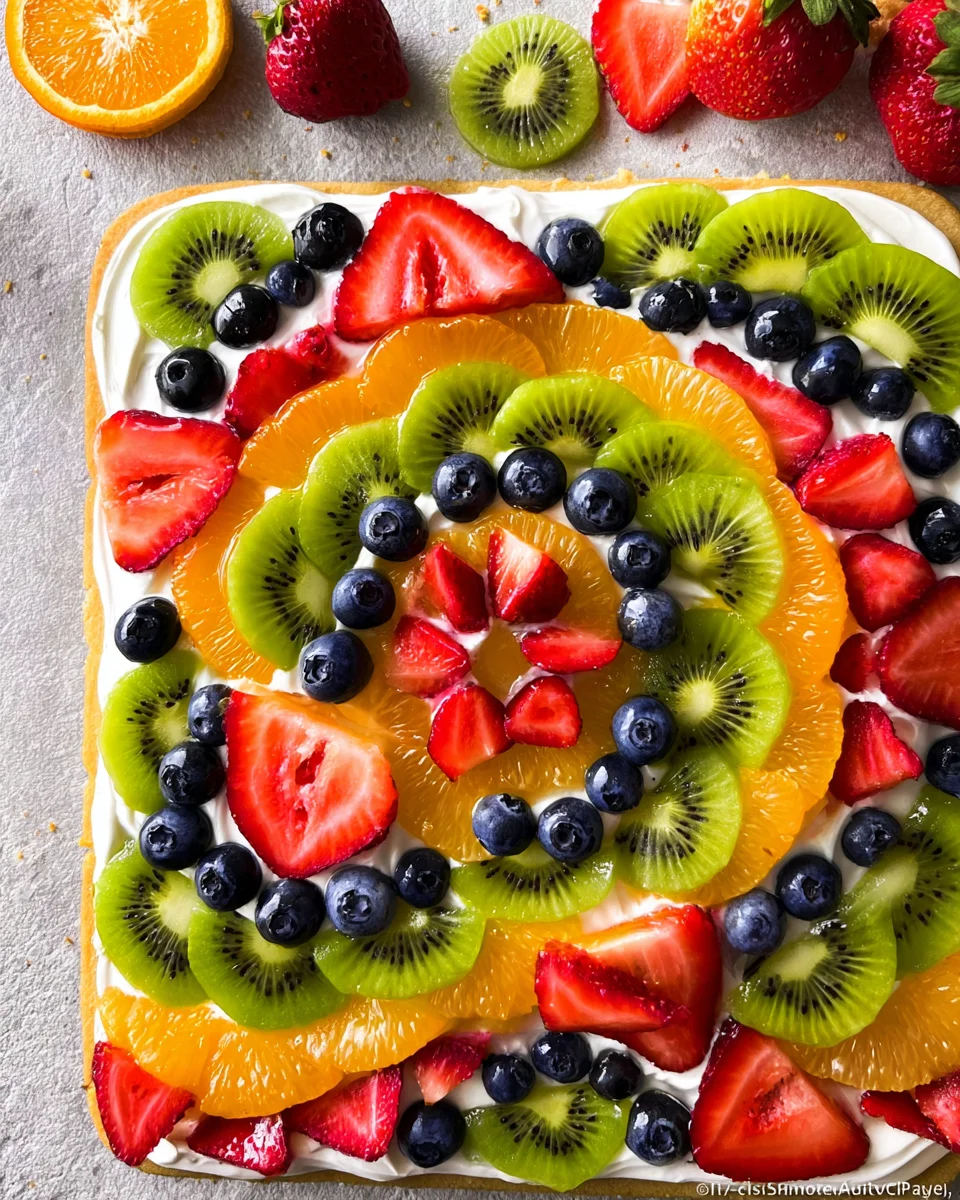 Fruit Pizza Recipe