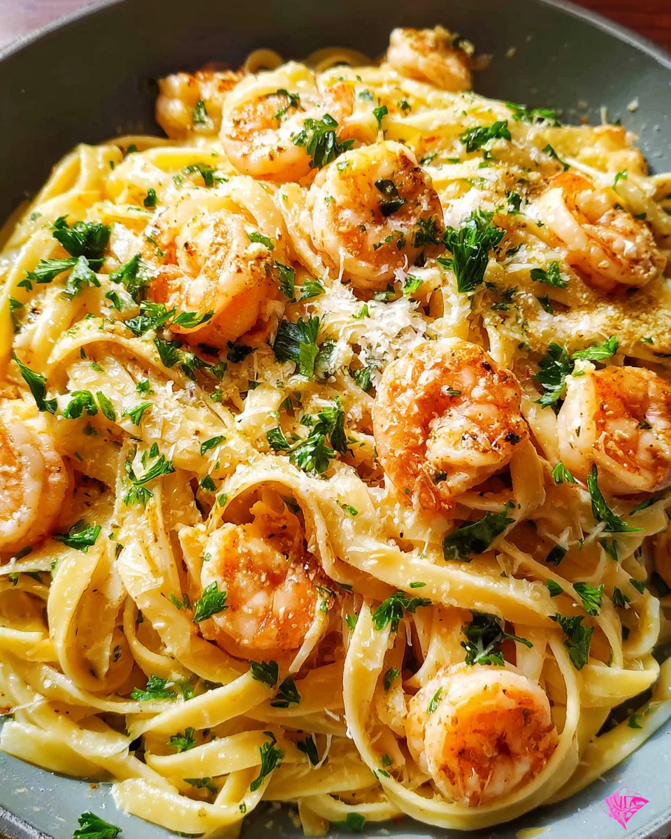 Garlic Butter Shrimp Pasta