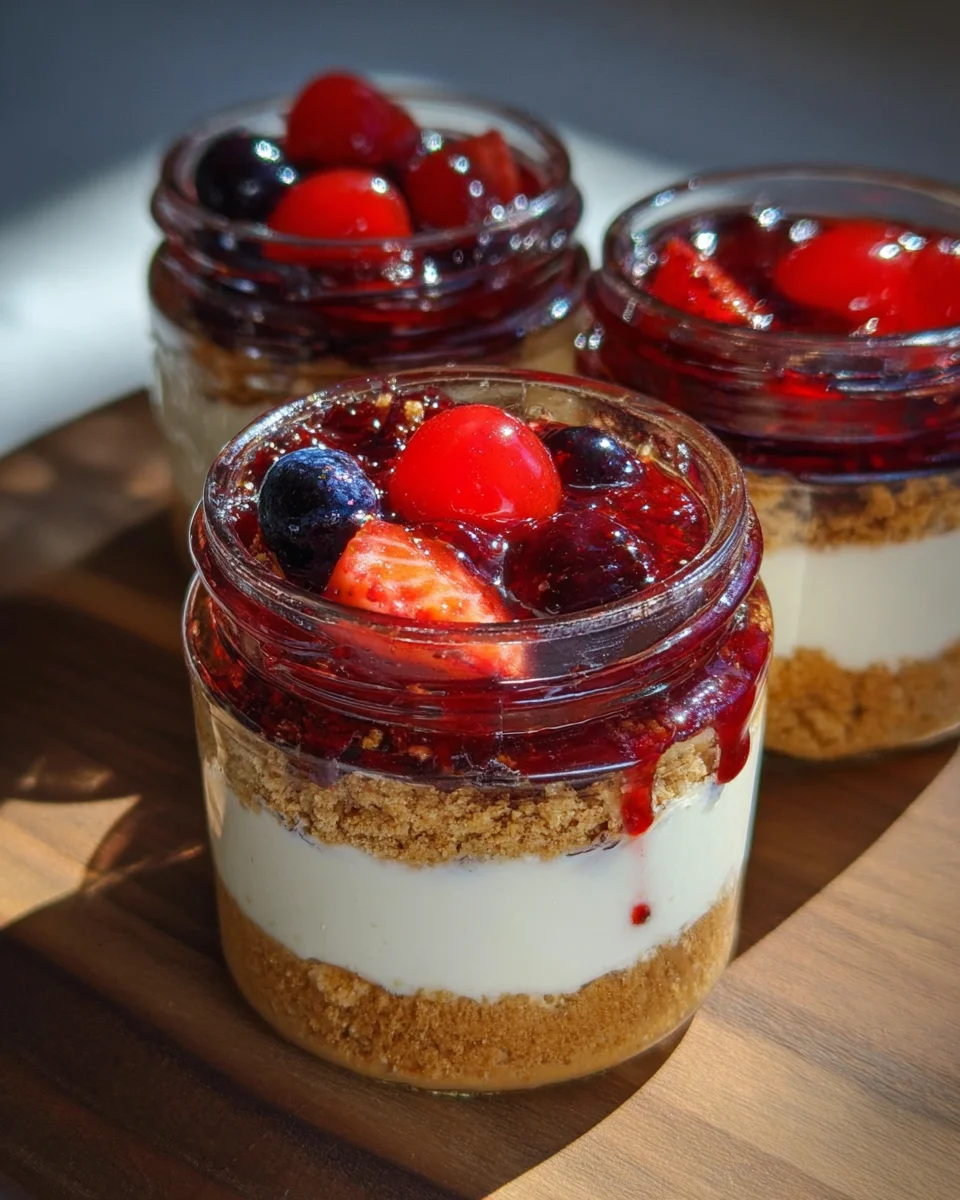High Protein Cheesecake Jars 19 High